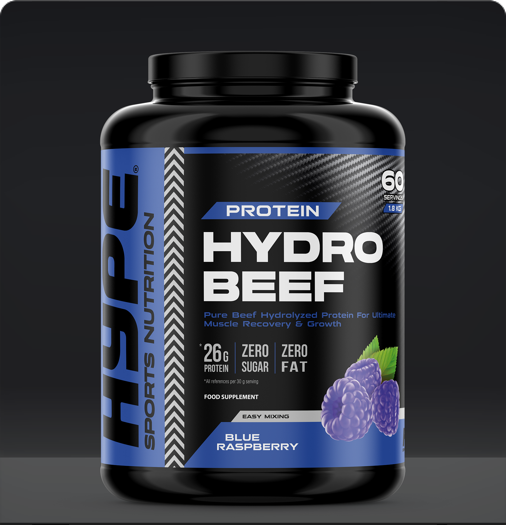 Hydro Beef Blue Raspberry